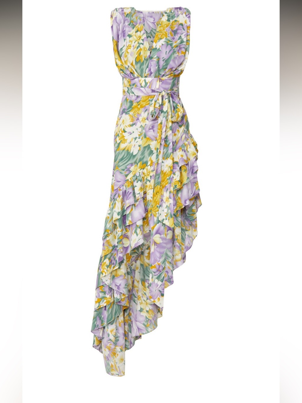 Bronx and Banco Tropics Maxi Dress Floral Size XS